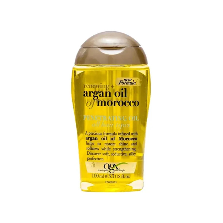 روغن مو او جی ایکس مدل Extra Penetrating Oil ضد وز و موخوره و ترمیم قوی مو 100 میلی لیتر