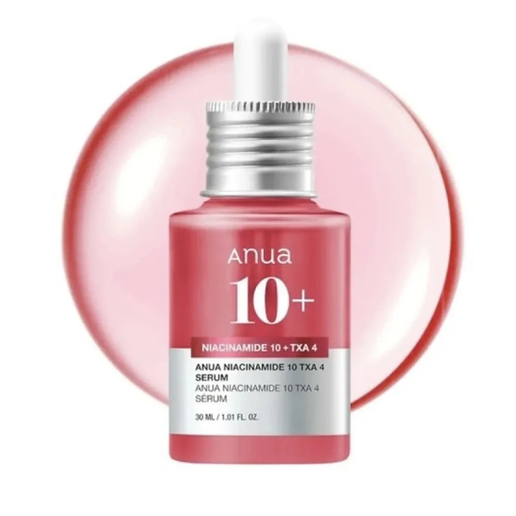 سرم صورت آنوا مدل Niacinamide 10% + TXA 4% حجم 30 میلی لیتر