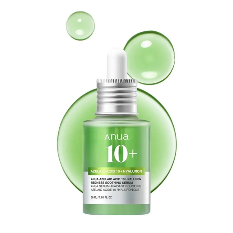 سرم آنوا مدل Azelaic Acid 10% + Hyaluron حجم 30 میلی لیتر