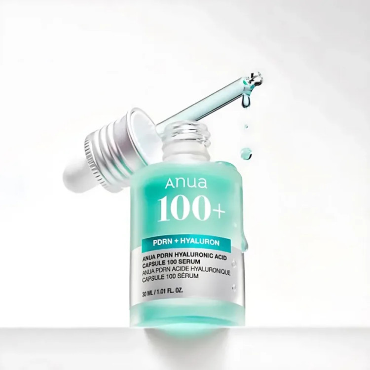 سرم ضد چروک و آبرسان پوست آنوا مدل +100 PDRN + HYALURON حجم 30 میلی لیتر
