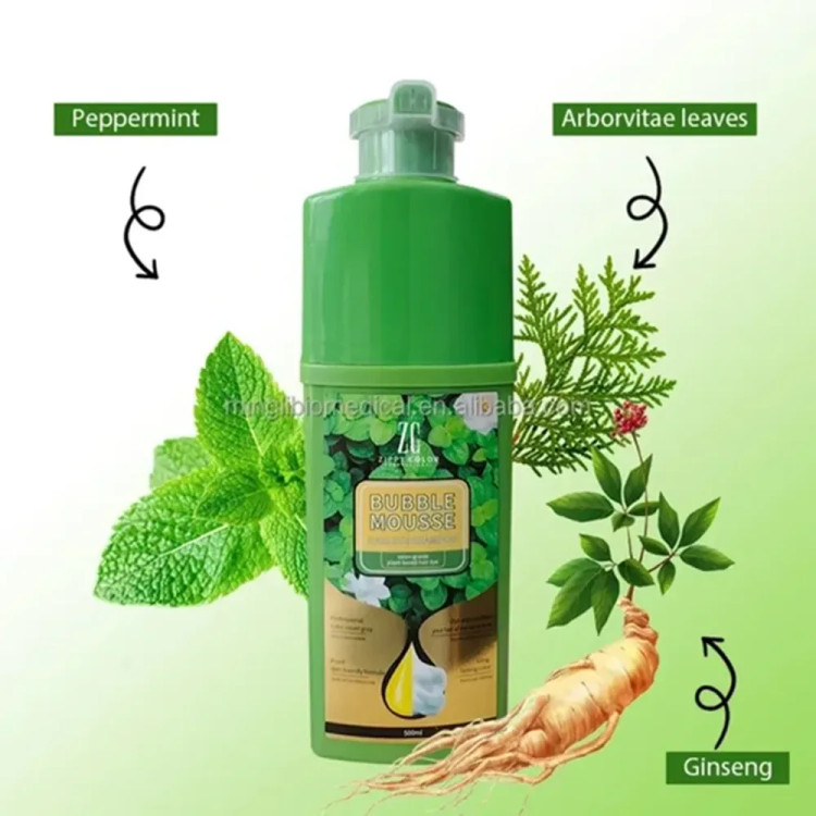 شامپو رنگ مو بابل موس مدل BRIGHT FACE رنگ مشکی تستر دار 500 میل