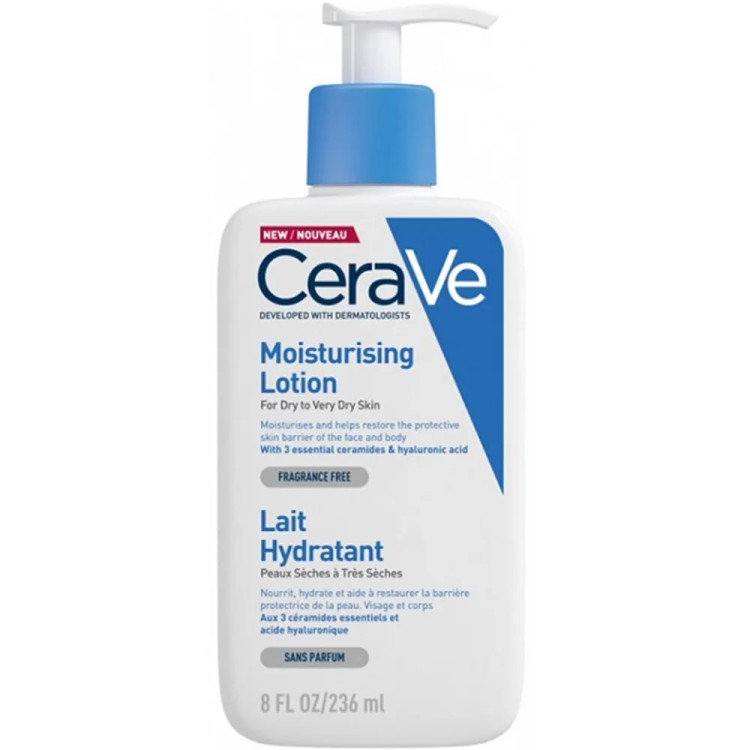 لوسیون آبرسان پوست سراوی مدل LAIT Hydratant مناسب انواع پوست