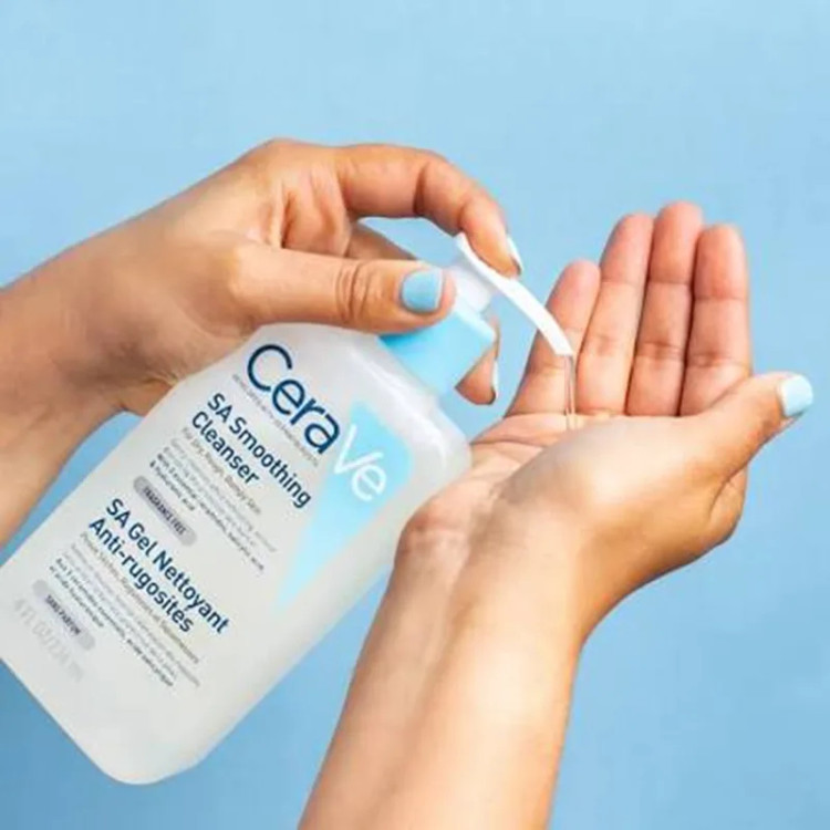 ژل شسستشو سراوی CeraVe مدل SA Smoothing حجم 236 میل