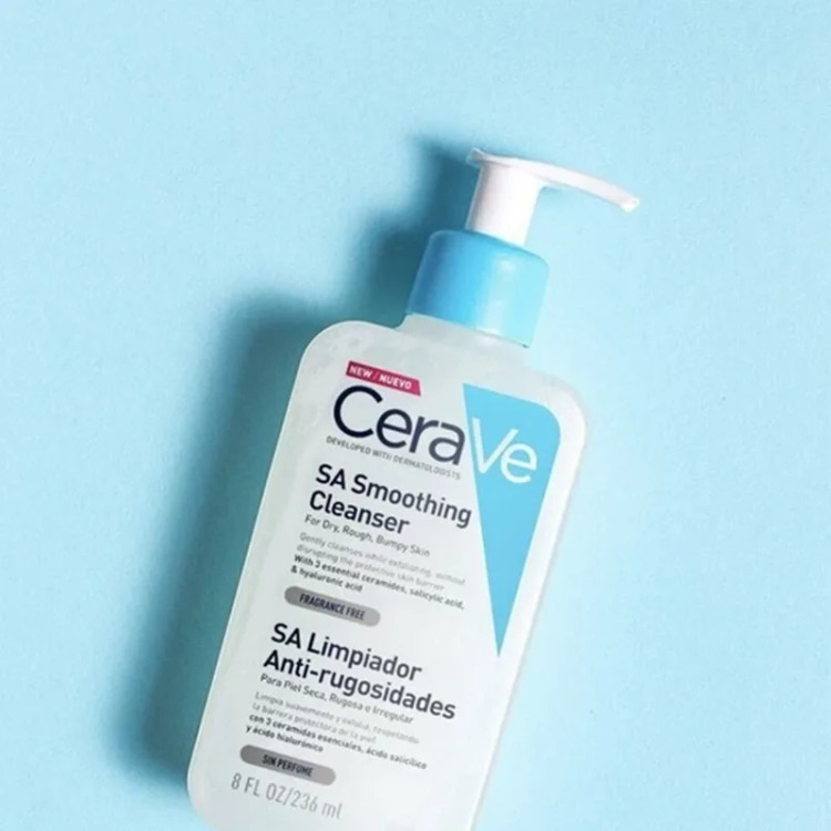 ژل شسستشو سراوی CeraVe مدل SA Smoothing حجم 236 میل