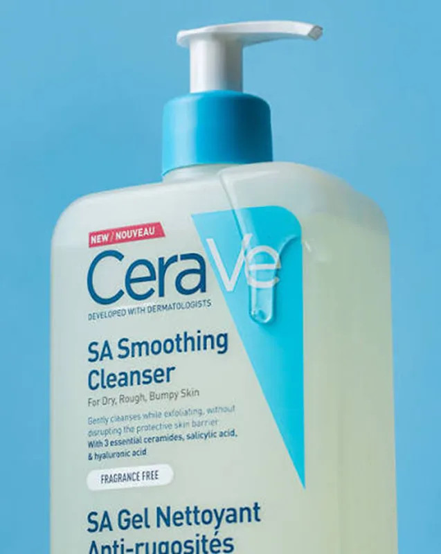 ژل شسستشو سراوی CeraVe مدل SA Smoothing حجم 236 میل
