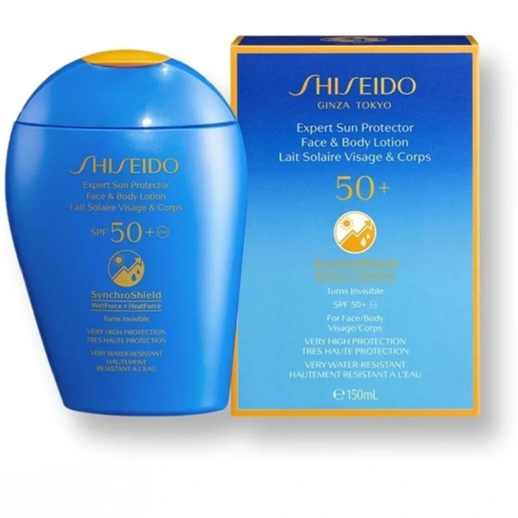 لوسیون ضد آفتاب ضد چروک شیسیدو Shiseido با SPF 50 حجم 150 میل