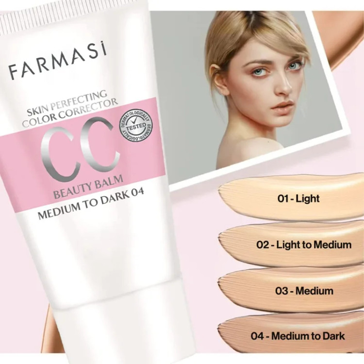 سی سی کرم فارماسی مدل Skin Perfecting Balm با SPF 25 حجم 50 میلیلیتر