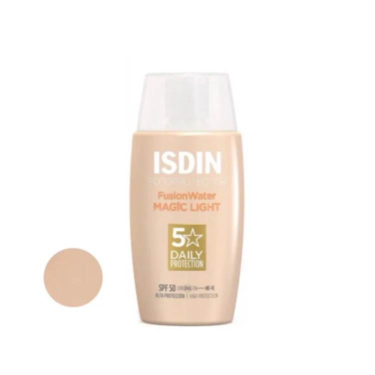 ضد آفتاب ایزدین مجیک فیوژن واتر spf50 ایزدین حجم 50 میلی لیتر