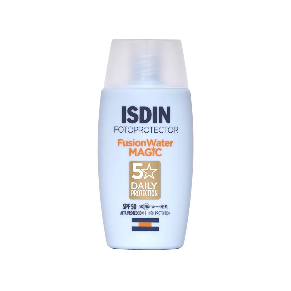 ضد آفتاب ایزدین مجیک فیوژن واتر spf50 ایزدین حجم 50 میلی لیتر