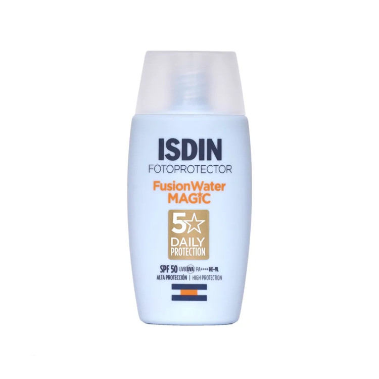 ضد آفتاب ایزدین مجیک فیوژن واتر spf50 ایزدین حجم 50 میلی لیتر