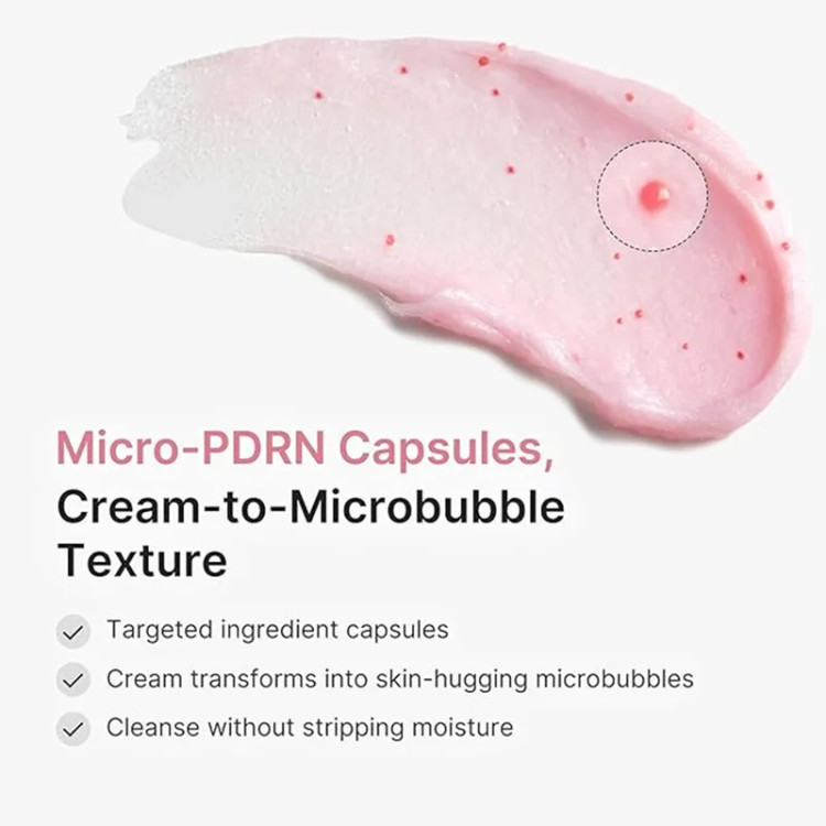 فوم پاک کننده کپسولی گلوتاتیون PDRN PINK مدی کیوب 120 میل