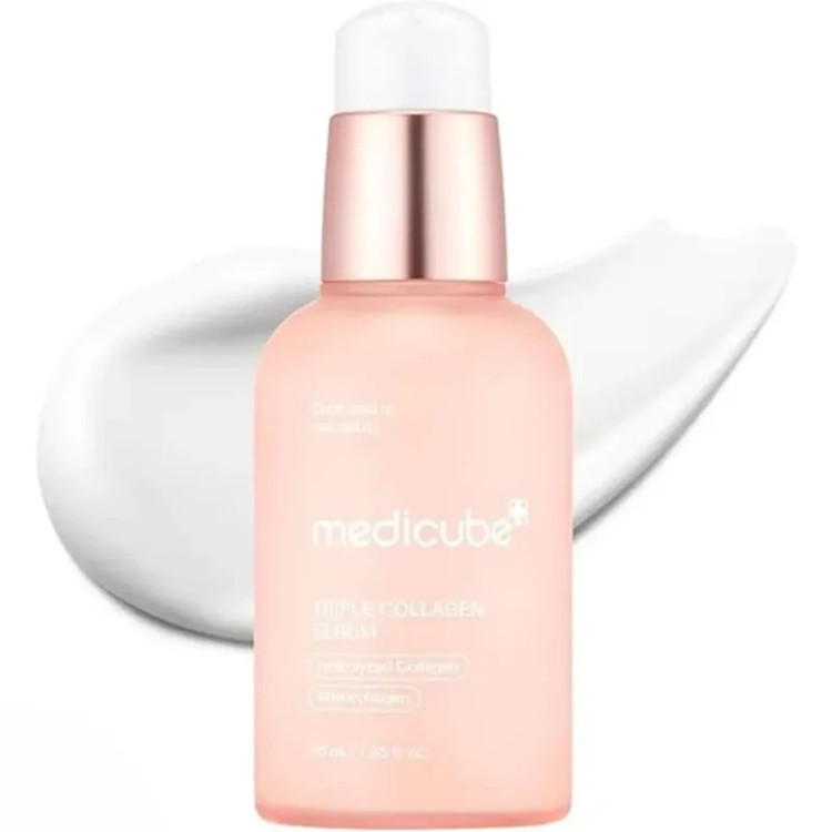 سرم جوانساز تریپل کلاژن Triple collagen مدی کیوب با حجم 55 میل
