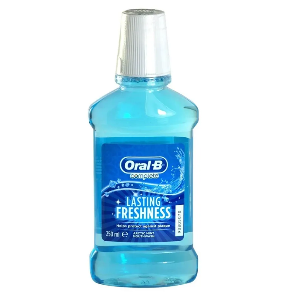 دهان شویه اورال-بی مدل Lasting Freshness نعنایی حجم 250 میلی لیتر