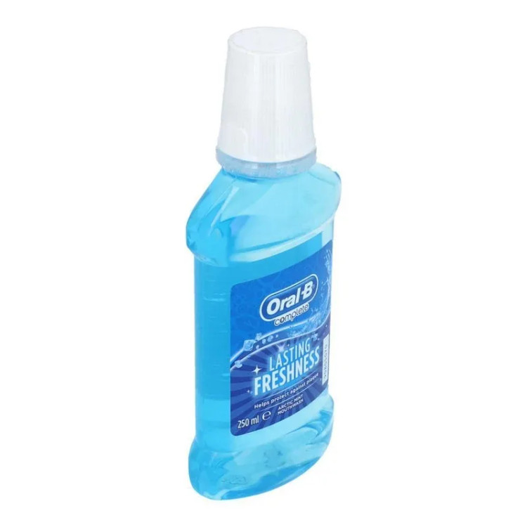 دهان شویه اورال-بی مدل Lasting Freshness نعنایی حجم 250 میلی لیتر